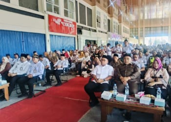 Peresmian Pasar Rakyat Modern Bangsri Jepara dipadati pedagang dan warga