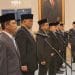 Presiden Prabowo Subianto saat melantik pejabat dalam reshuffle kabinet di Istana Negara