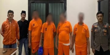 mobil Toyota Agya merah dirampas di Pati pelaku orang Jepara polisi amankan