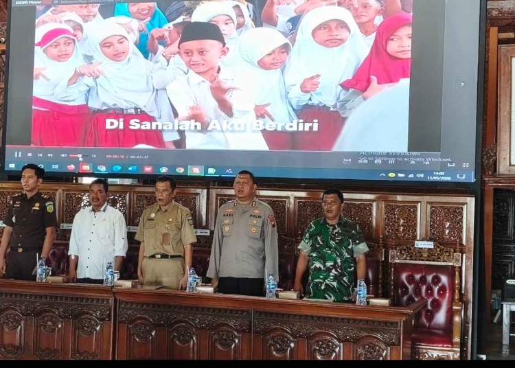 Ormas Jepara bersama Forkopimda deklarasi menjaga kondusivitas daerah, melawan hoaks dan memperkuat persatuan menghadapi tantangan global serta Pilpet 2026.