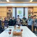 Ketua DPRD Jepara Agus Sutisna saat audiensi bersama HMI membahas Sekolah Kartini Berdaya untuk perlindungan perempuan