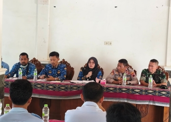Kegiatan evaluasi program MBG di Batealit Jepara bersama Satgas, BUMDes dan UMKM bahas kualitas menu dan sanitasi dapur