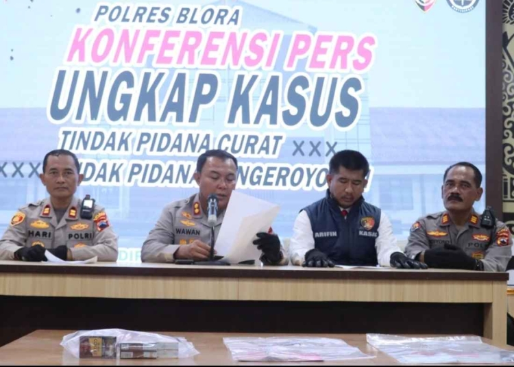 Polisi Blora tangkap tiga pelaku pembobol toko spesialis pencurian rokok