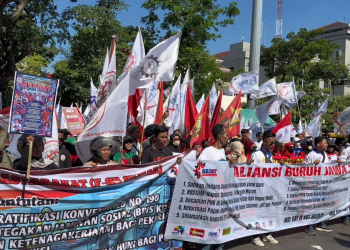 Aksi May Day 2026 di Jawa Tengah berlangsung tertib dan kondusif