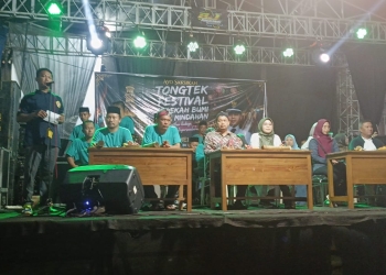 festival tongtek sedekah bumi desa mindahan batealit jepara