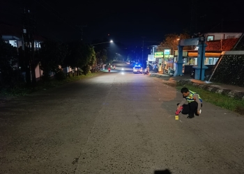 kecelakaan delman dan motor di Jepara depan Pengadilan Negeri