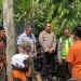Suasana polisi dan driver ojol ngopi bareng di Jepara dalam acara Polantas Menyapa