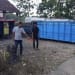 penonton dangdut parkir motor sedekah bumi blora