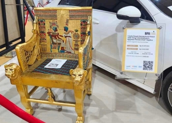 Miniatur kursi firaun laku Rp80 juta dalam lelang BPA Fair 2026 Kejagung