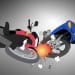 kecelakaan lalu lintas di SPBU Kriyan Jepara melibatkan dua motor
