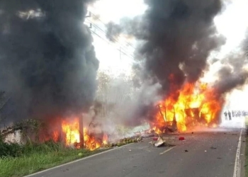 Bus ALS kecelakaan maut tabrak truk tangki di Muratara Sumatera Selatan