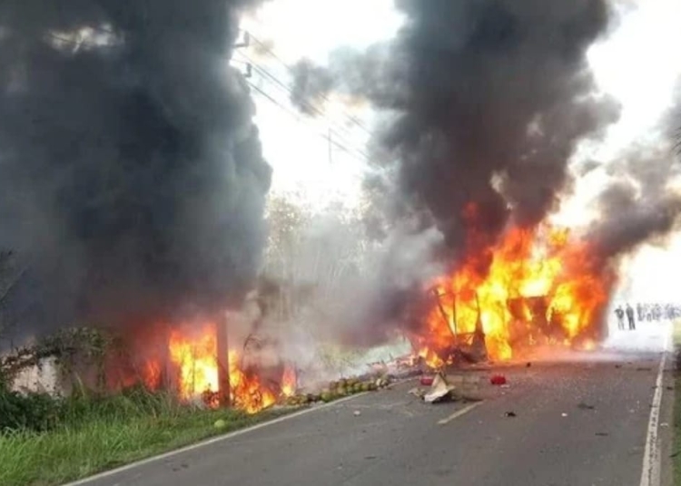 Bus ALS kecelakaan maut tabrak truk tangki di Muratara Sumatera Selatan