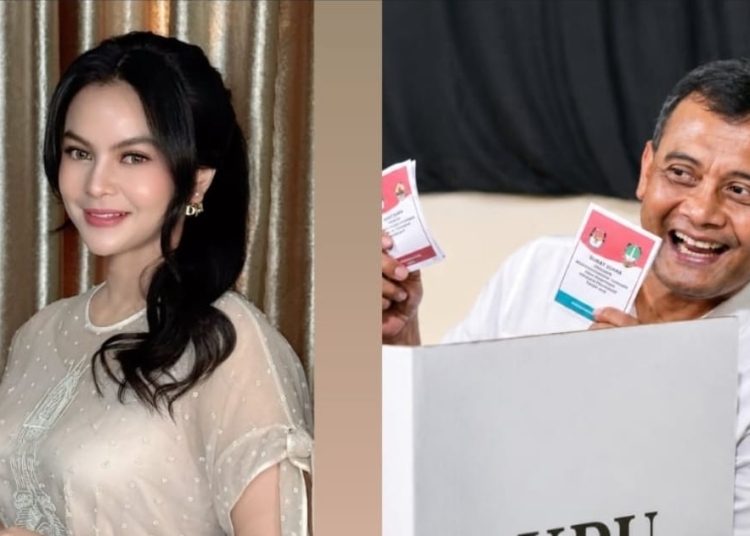 Ahmad Luthfi dan Vanessa Nabila tampil bersama di depan publik saat acara resmi