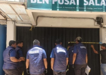 Penggeledahan kantor Koperasi BLN Salatiga terkait kasus penipuan nasabah