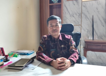 Petinggi Desa Ngabul Jepara Sholekhan saat dikonfirmasi terkait polemik penolakan hiburan