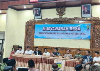 Suasana musyawarah desa terkait polemik ABC Fest di Ngabul Jepara
