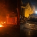 Mobil Suzuki Carry terbakar hebat di Bapangan Jepara malam hari hingga hangus