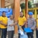 Kegiatan bakti sosial Polres Jepara membersihkan masjid bersama warga dalam rangka Hari Bhayangkara ke-80