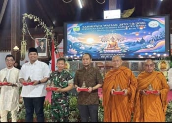 Peringatan Waisak 2570 Tahun Buddhis di Pendopo R.A. Kartini Jepara dihadiri sekitar 1.500 umat Buddha.