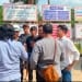 Kuasa hukum pekerja mendatangi proyek Sekolah Rakyat di Pakis Aji Jepara terkait upah karyawan yang belum dibayarkan