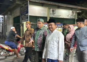 Kirab Budaya Pergantian Luwur Adipati Tjitrosomo di Desa Sendang Kalinyamatan Jepara dihadiri Ketua DPRD Jepara Agus Sutisna