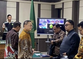 Sudewo menjalani sidang di Pengadilan Tipikor Semarang setelah majelis hakim menolak eksepsi dalam perkara korupsi yang ditangani KPK.