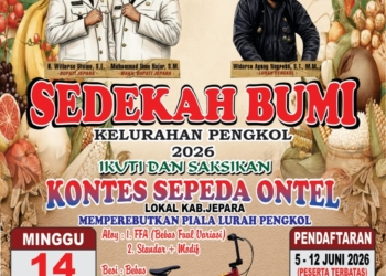 Sedekah Bumi Pengkol 2026 kontes sepeda ontel Jepara