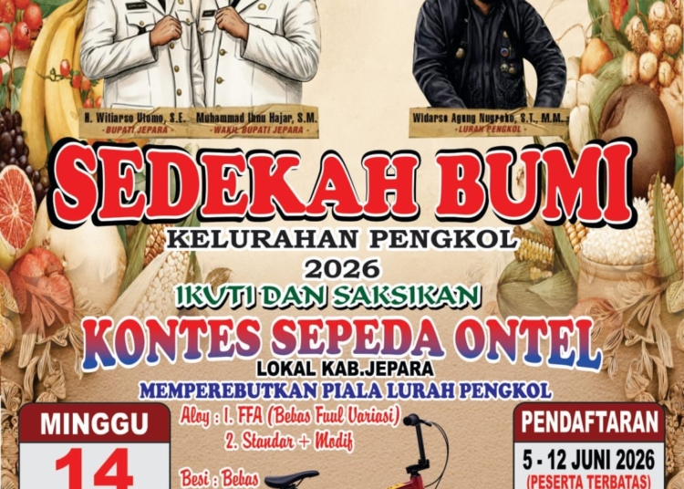 Sedekah Bumi Pengkol 2026 kontes sepeda ontel Jepara