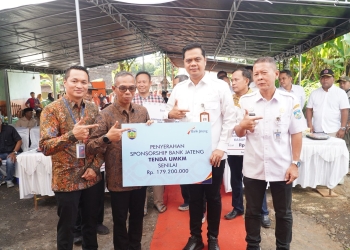 Peresmian bantuan sumur bor di tiga desa Jepara Utara untuk mengatasi krisis air bersih