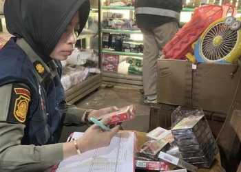 operasi rokok ilegal jepara 900 batang tanpa cukai disita petugas