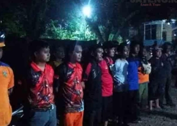 pencarian warga hilang di sungai pecangaan jepara oleh tim gabungan