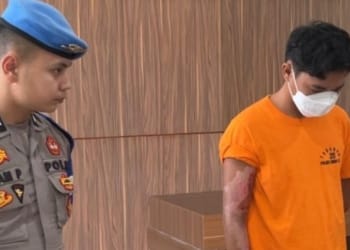 suami di kubu raya lindungi istri diduga diperkosa siram air keras jadi tersangka
