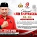 Drs. H. Junarso, Wakil Ketua DPRD Jepara dan Ketua DPC PDI Perjuangan Kabupaten Jepara menyampaikan ucapan Hari Bhayangkara ke-80.