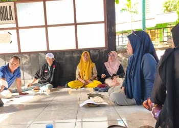 Peserta Rakorcab Jateng Bersatu mengikuti rapat persiapan pemilihan kepengurusan di Taman Museum Kartini Jepara, Rabu (1/7/2026).