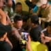 Terduga pelaku curanmor diamankan warga di Desa Damarwulan, Kecamatan Keling, Jepara sebelum dievakuasi polisi.
