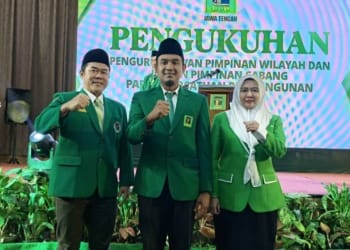 Pengukuhan pengurus DPC PPP Jepara periode 2026–2031 di Atria Hotel Magelang dipimpin DPW PPP Jawa Tengah.