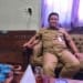 Kepala Disnakertrans Jepara Zamroni Lestiaza memberikan keterangan terkait penutupan PT Samwon Busana Indonesia Unit Jepara.