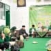 Doa bersama pengurus baru DPC PPP Jepara masa bakti 2026–2031 usai menerima SK DPP PPP di Sekretariat DPC PPP Jepara.