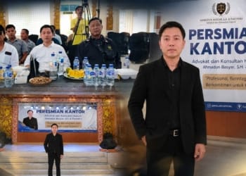 Ahmadun Basyar meresmikan Kantor Hukum Ahmadun Basyar S.H. & Partners di Gedung Serbaguna Bandengan Jepara