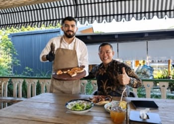 Grand Opening La Pluie Semarang, restoran tepi Danau BSB dengan menu khas Turki, Italia, dan Western.