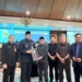 Ketua DPRD Jepara Agus Sutisna memimpin Rapat Paripurna pembahasan dan pengambilan keputusan empat Ranperda di Gedung Graha Paripurna DPRD Jepara.