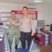 Kapolres Jepara AKBP Hadi Kristanto bersama Dandim 0719/Jepara Letkol Arm. Ranna Hidfitriyadi saat silaturahmi memperkuat sinergitas TNI-Polri di Jepara.