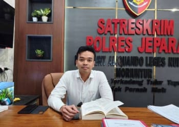 Polisi mengamankan pelaku pencurian minimarket di Jepara