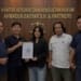 Anis Keke Jepara didampingi Ahmadun Basyar S.H. & Partners saat memberikan keterangan terkait dugaan pencemaran nama baik melalui live TikTok di Jepara.