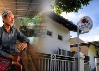 Ketua RW 04 Asrokhim memberikan klarifikasi terkait polemik Homestay FN 18 di Desa Tahunan, Jepara.