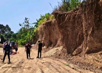 Tim Terpadu memeriksa lokasi tambang di lahan baku sawah Kabupaten Jepara