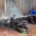 6 motor terbakar di Desa Sukosono, Kecamatan Kedung, Jepara, diduga akibat korsleting listrik pada Kamis 6 Agustus 2026.