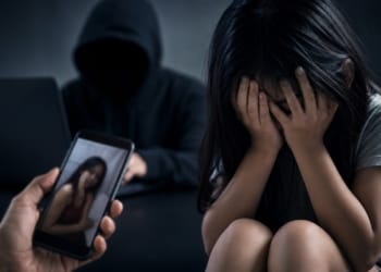 Ilustrasi anak menjadi korban eksploitasi seksual melalui media digital di Jepara