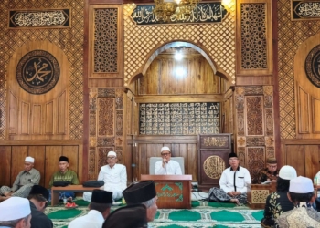 Pengajian Rebonan di Masjid Darul Falah RT 02 RW 15 Desa Bangsri Jepara