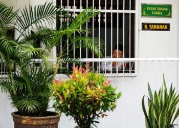Abi Jamroh menjalani proses hukum dalam kasus dugaan TPKS di PN Jepara